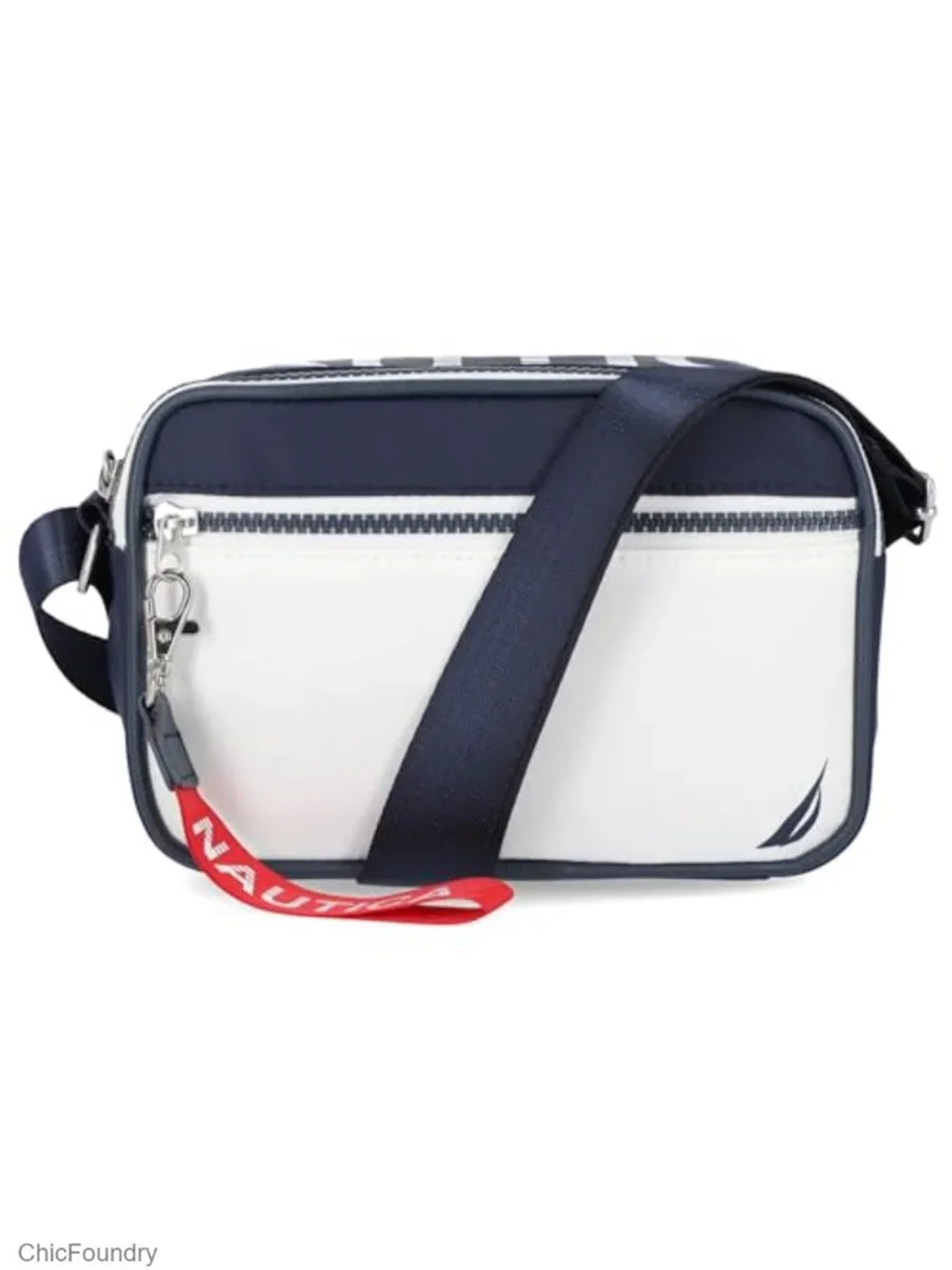 High Seas Camera Crossbody Bag with Zipper Pockets